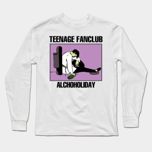 Teenage Fanclub - Alcoholiday - Tribute Artwork - White Long Sleeve T-Shirt